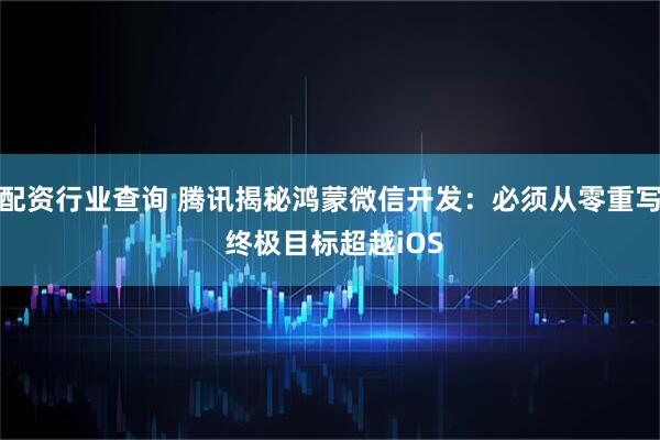 配资行业查询 腾讯揭秘鸿蒙微信开发：必须从零重写 终极目标超越iOS
